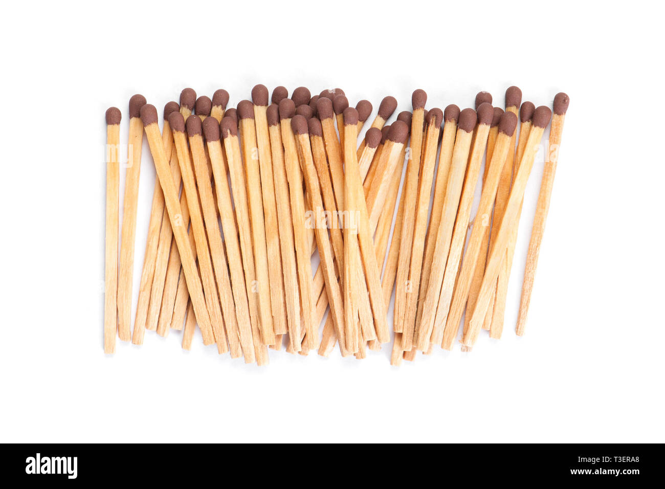 B Matches Bunch of matches isolated on white background Stock Photo - Alamy