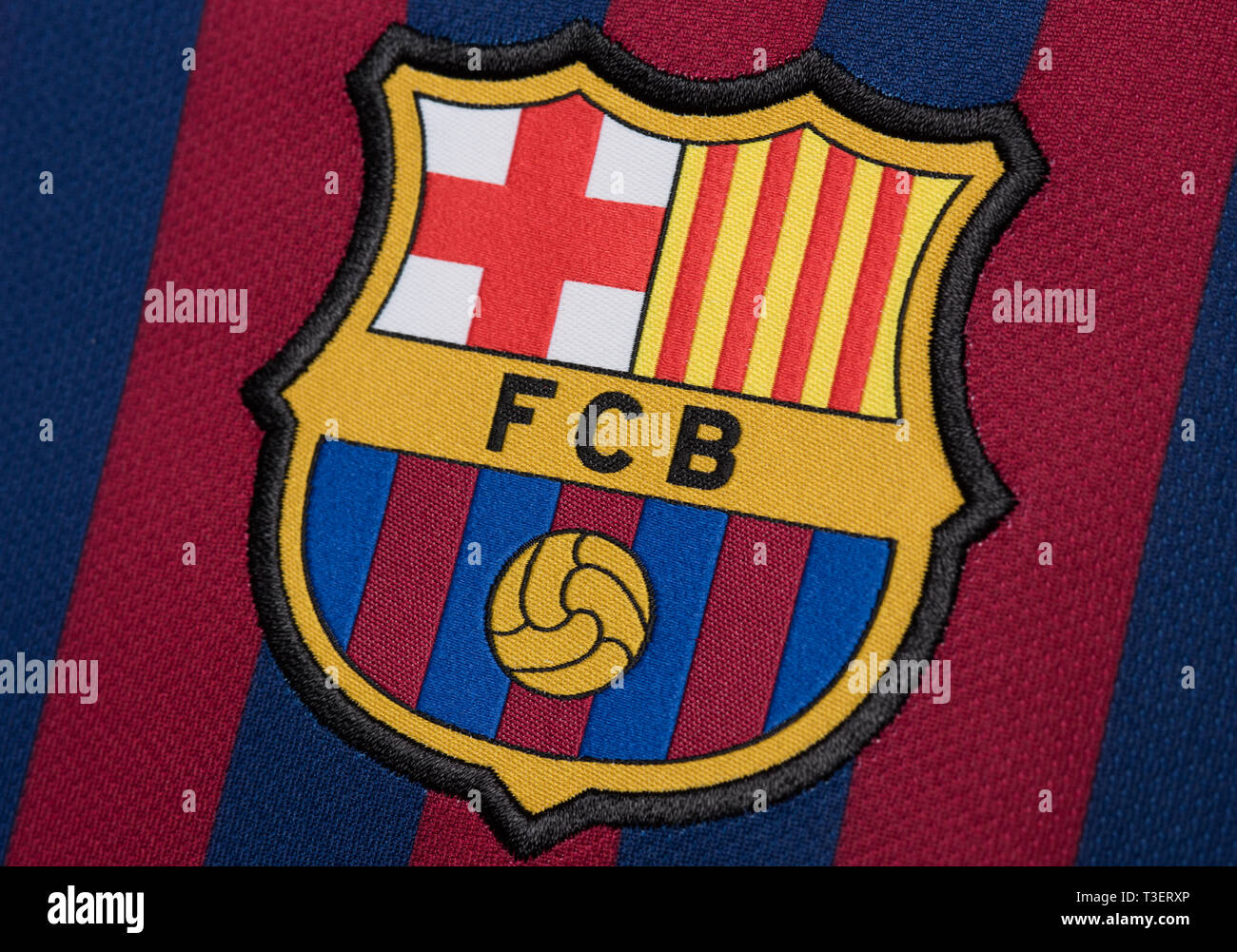 Fc barcelona jersey hi-res stock photography and images - Alamy