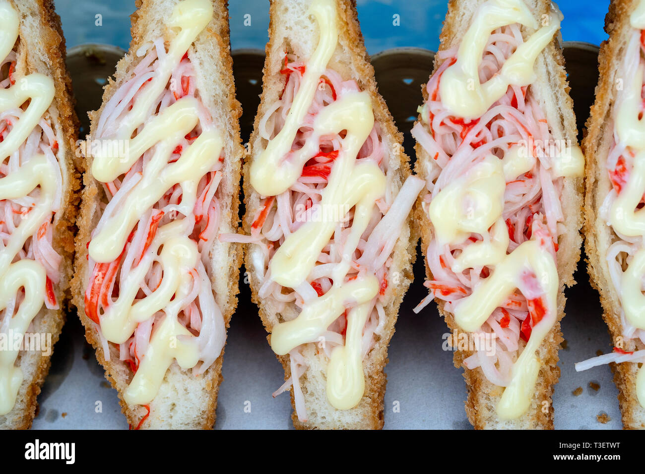 Crab salad sandwich hires stock photography and images Alamy
