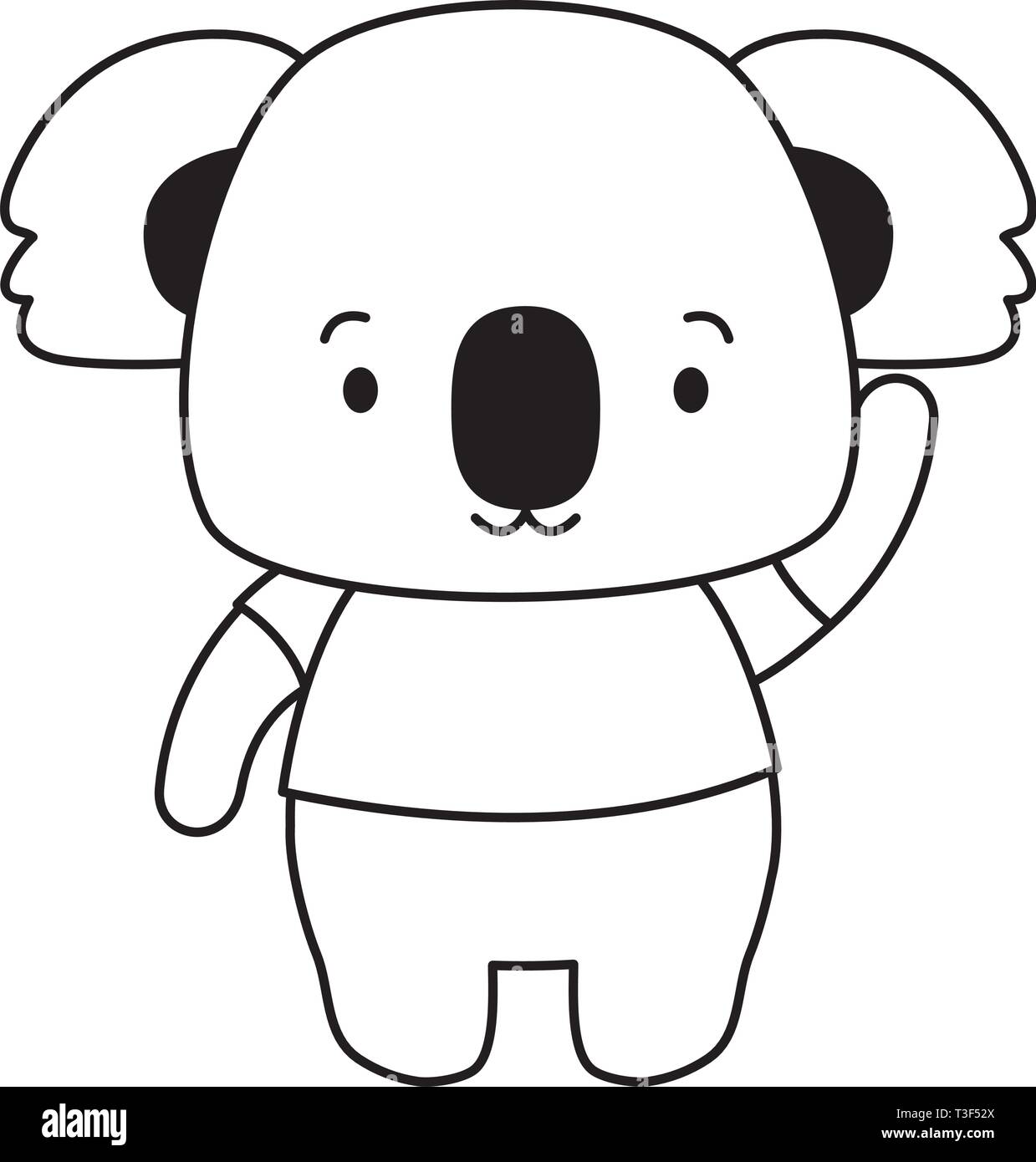 cute animal cartoon Stock Vector Image &amp; Art - Alamy