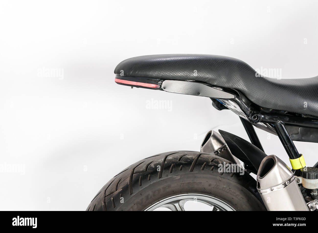 Warsaw, Poland, March 01, 2019: Warsaw Custom Motorcycles Show.  Presentation of custom designed in motorcycles cathegory 'Street bike'. Stock Photo