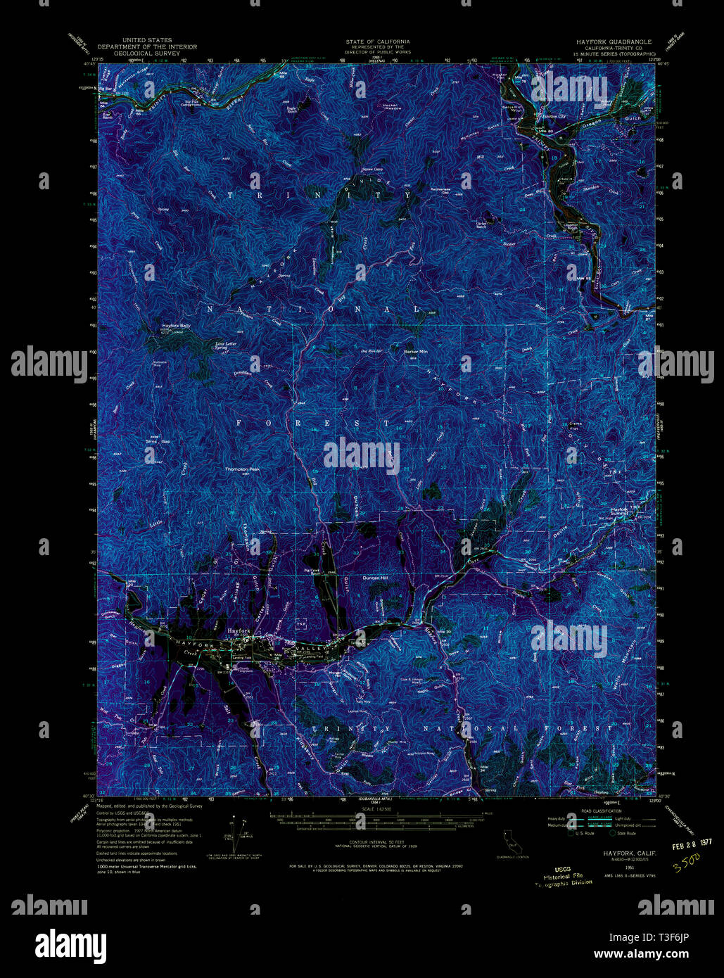 Hayfork california hires stock photography and images Alamy