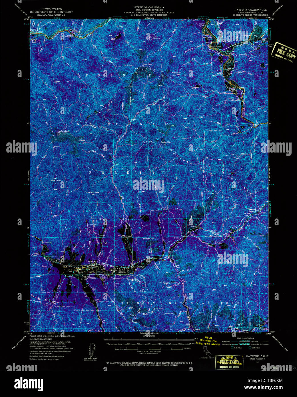 Hayfork california hires stock photography and images Alamy