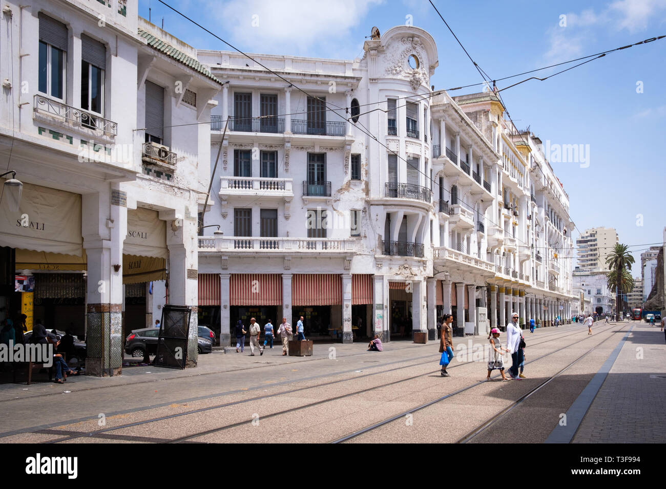 Art deco architecture casablanca hi-res stock photography and images ...