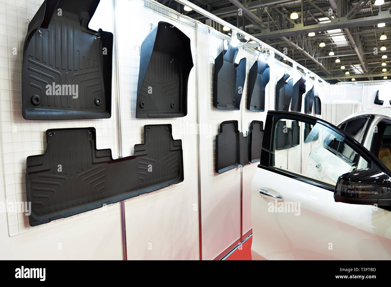 Rubber Mats For Car Interior In A Shop Stock Photo 243137537 Alamy