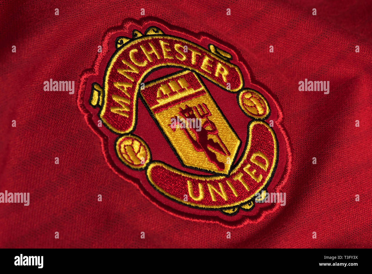 Man Utd Logo High Resolution Stock Photography And Images Alamy