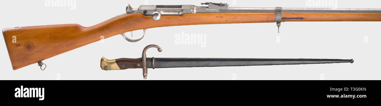 SERVICE WEAPONS FRANCE Chassepot Rifle M 1866 Calibre 11 Mm Number service-weapons-france-chassepot-rifle-m-1866-calibre-11-mm-number