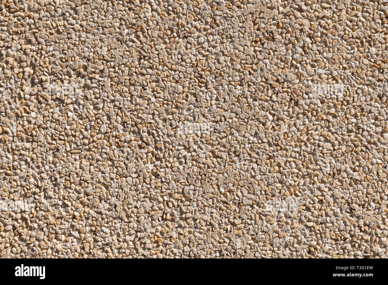 Beige Stone wall textured background. Architectural background Stock Photo