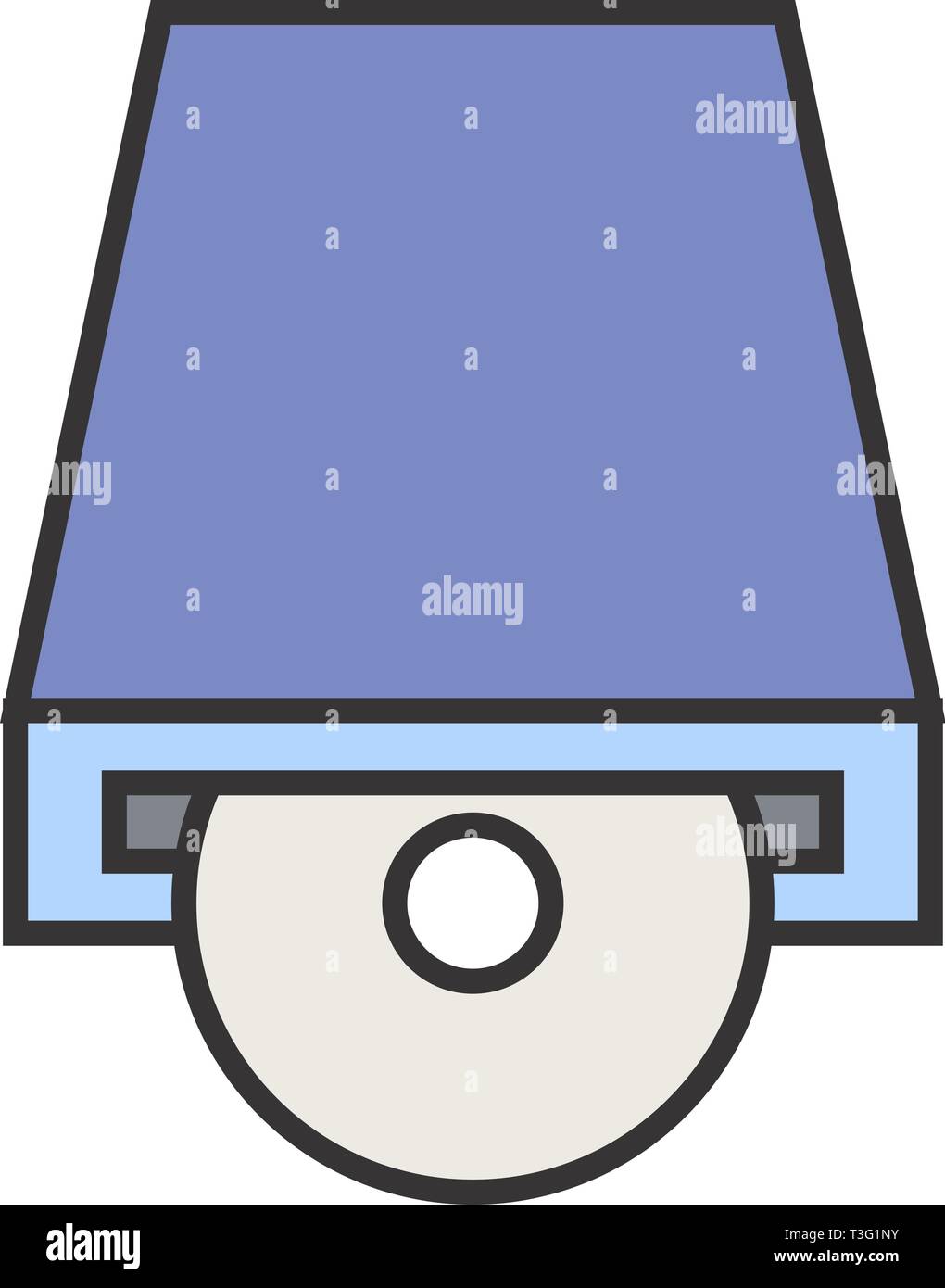 Dvd PLayer Line Filled Icon Stock Vector Image & Art - Alamy