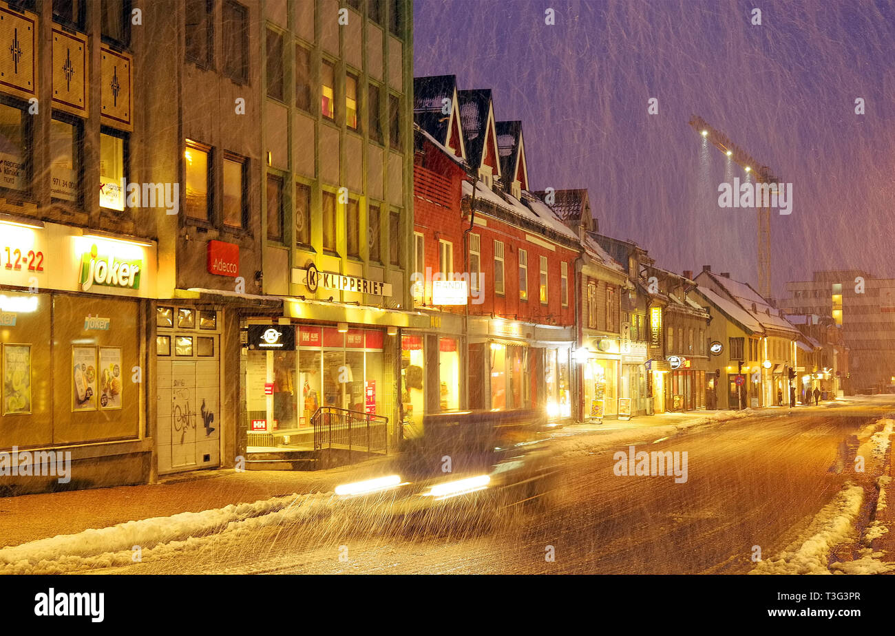 Architecture of Tromso, considered the northernmost city in the world