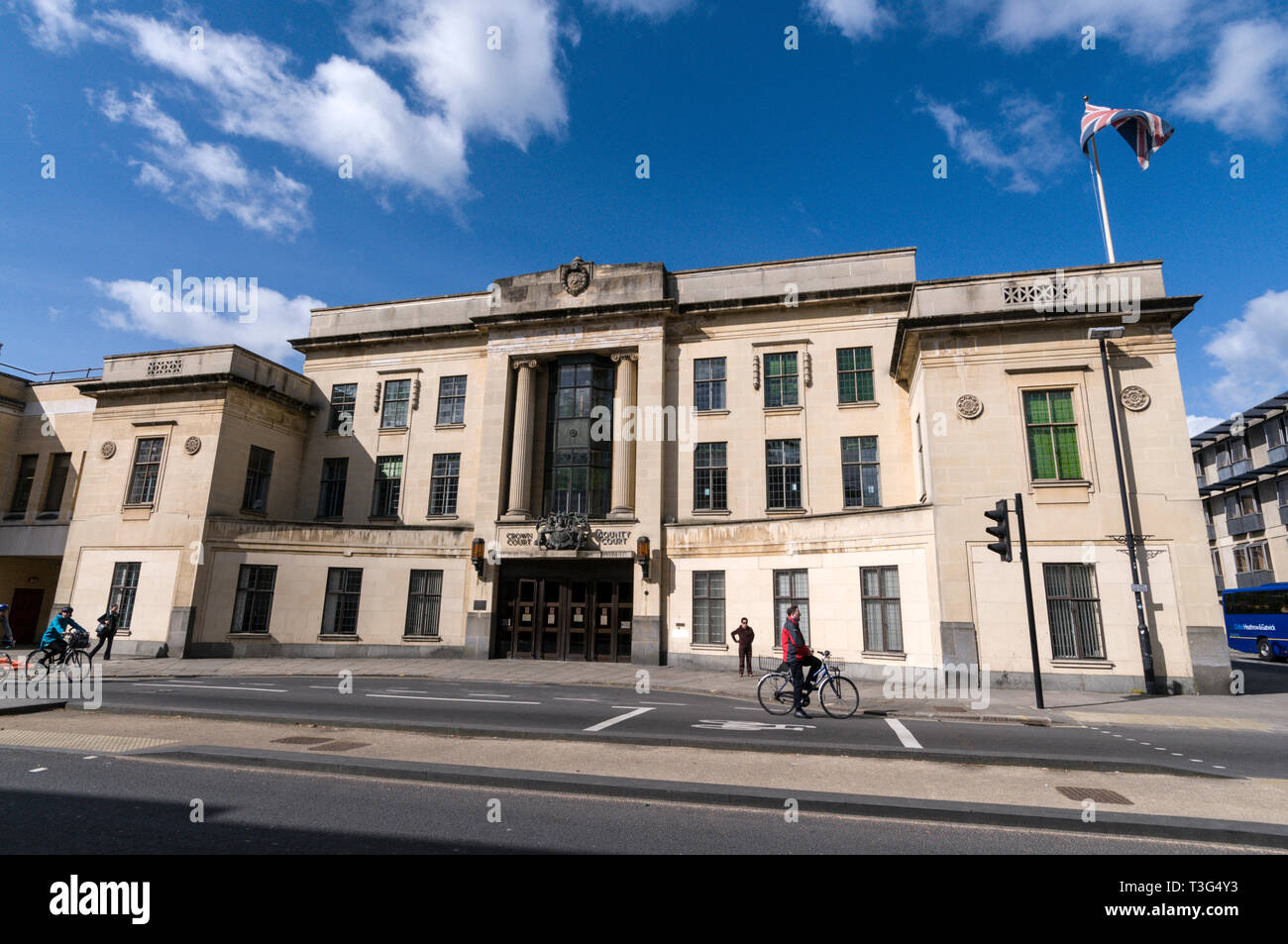 Oxford Crown Court and County Court in St. Aldates Street in Oxford