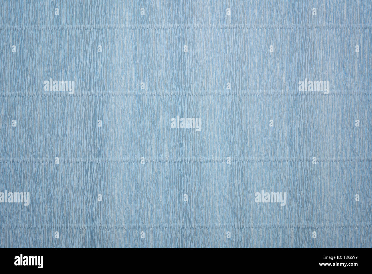 thick, soft and strong Italian crepe paper light blue background with