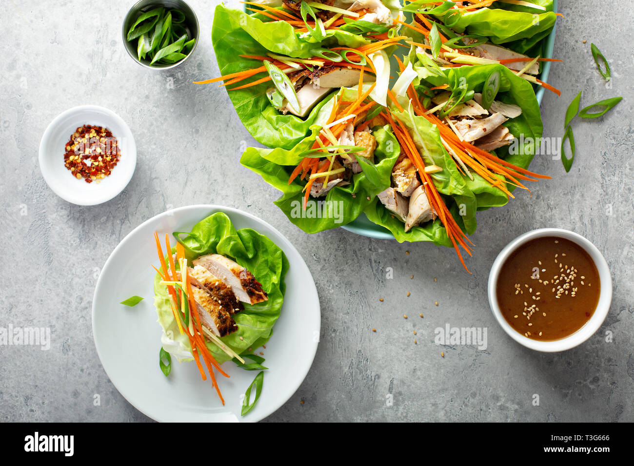 Ginger onion chicken hires stock photography and images Alamy