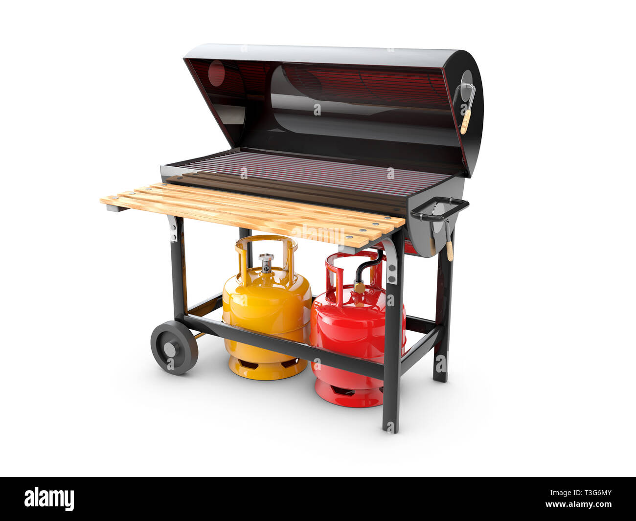 Propane Tank Grill High Resolution Stock Photography and Images - Alamy