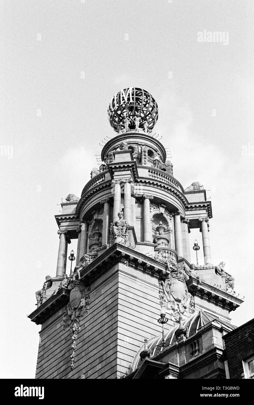 London Coliseum Theatre home of the English National Opera ENO, St Martin’s Lane, London, United Kingdom. Stock Photo