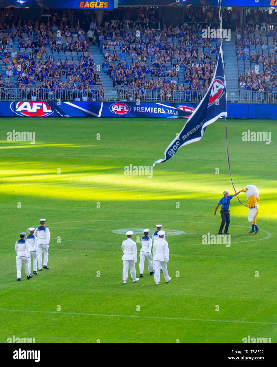 Wce west coast eagles hi-res stock photography and images - Alamy