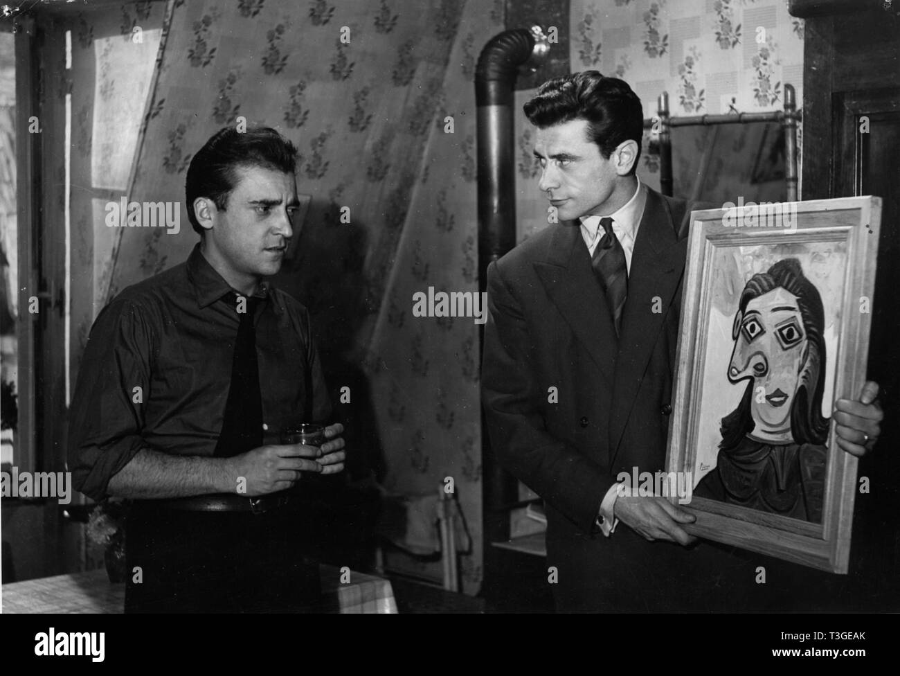 Lettre ouverte  Year: 1953 - France Robert Lamoureux  Director: Alex Joffe Stock Photo