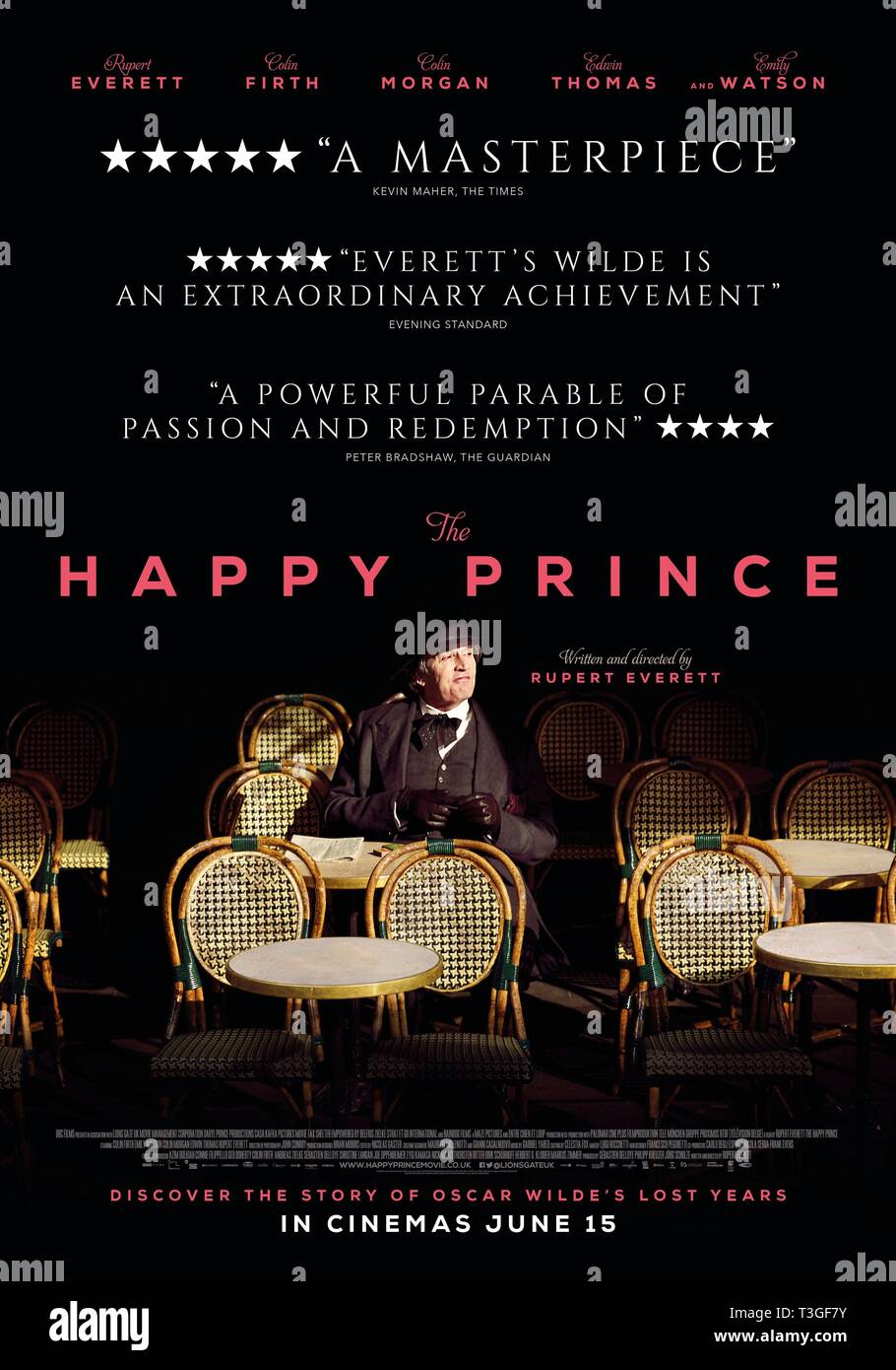 The Happy Prince Year : 2018 UK / Belgium Director : Rupert Everett