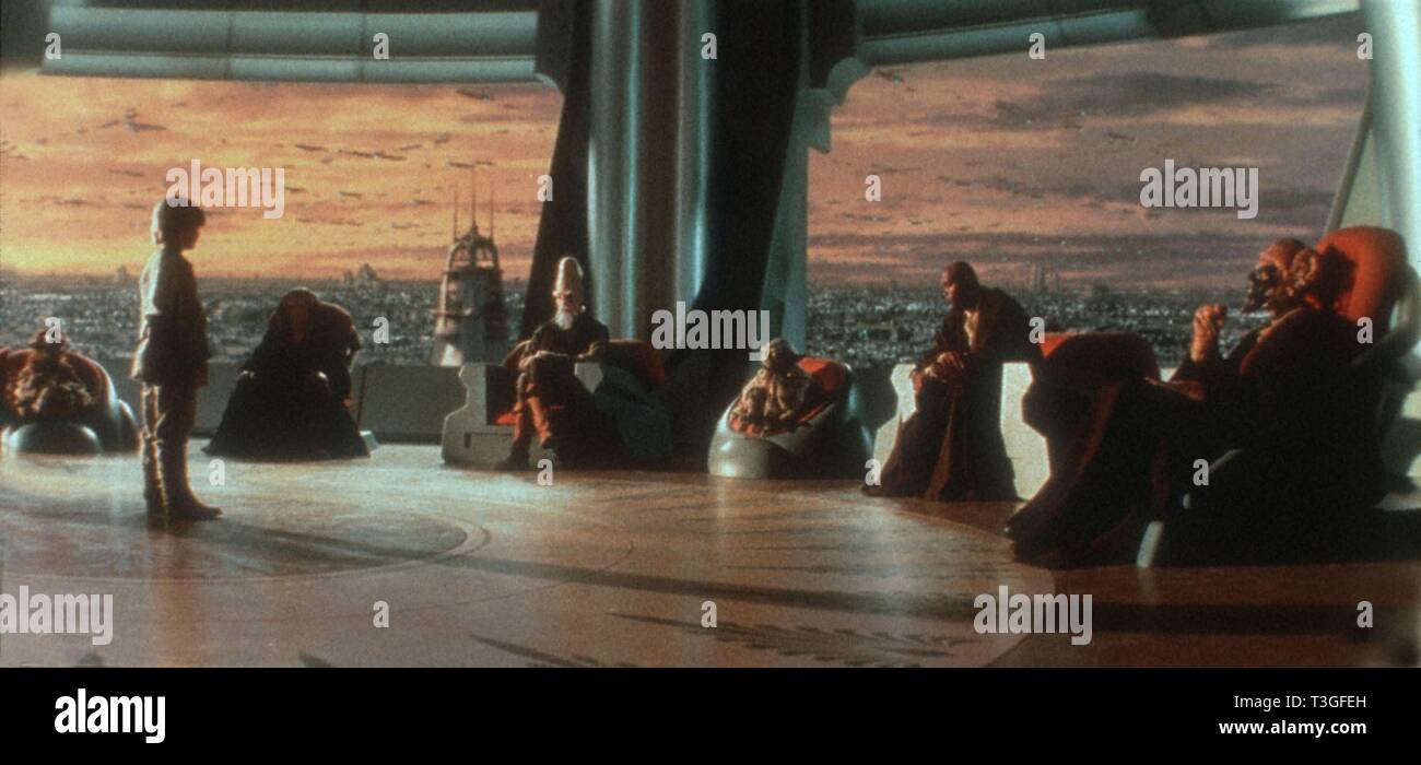 Star Wars: Episode I - The Phantom Menace  Year : 1999 USA Director : George Lucas Jake Lloyd Stock Photo