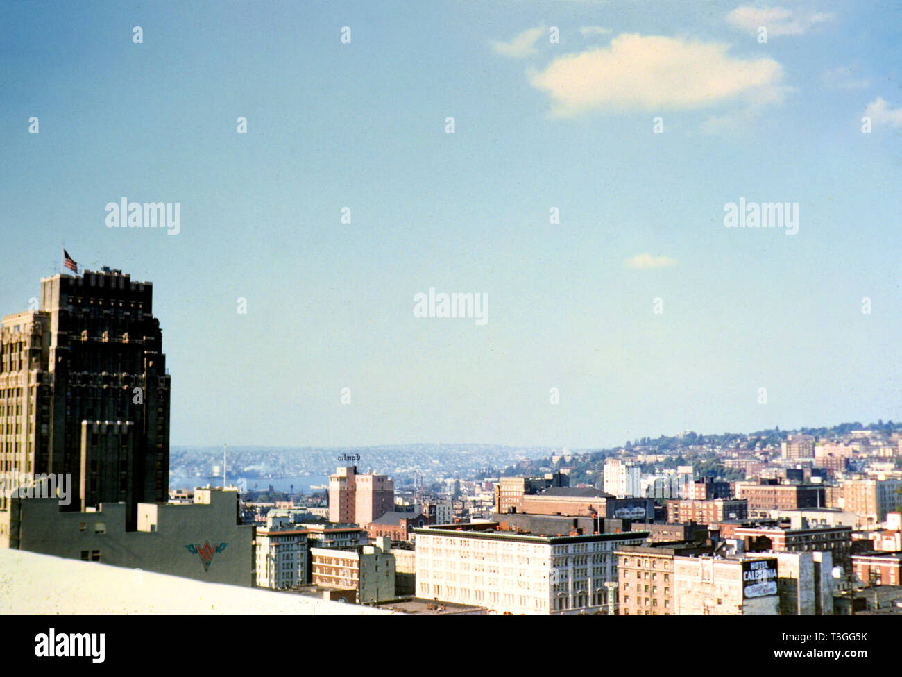 Seattle washington downtown 1960s hi-res stock photography Seattle washington downtown 1960s hi-res stock photography