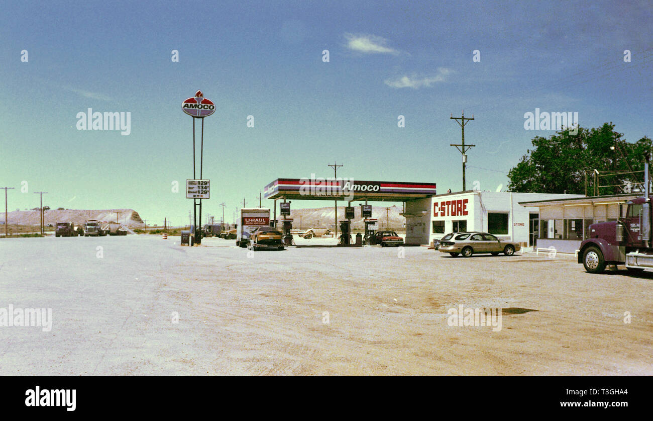 1990s gas station hires stock photography and images Alamy