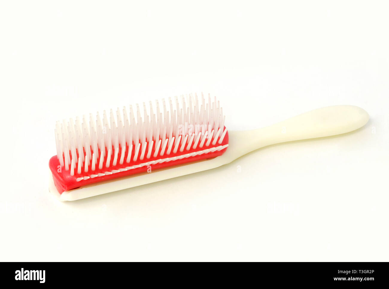 Hair comb on white background Stock Photo - Alamy