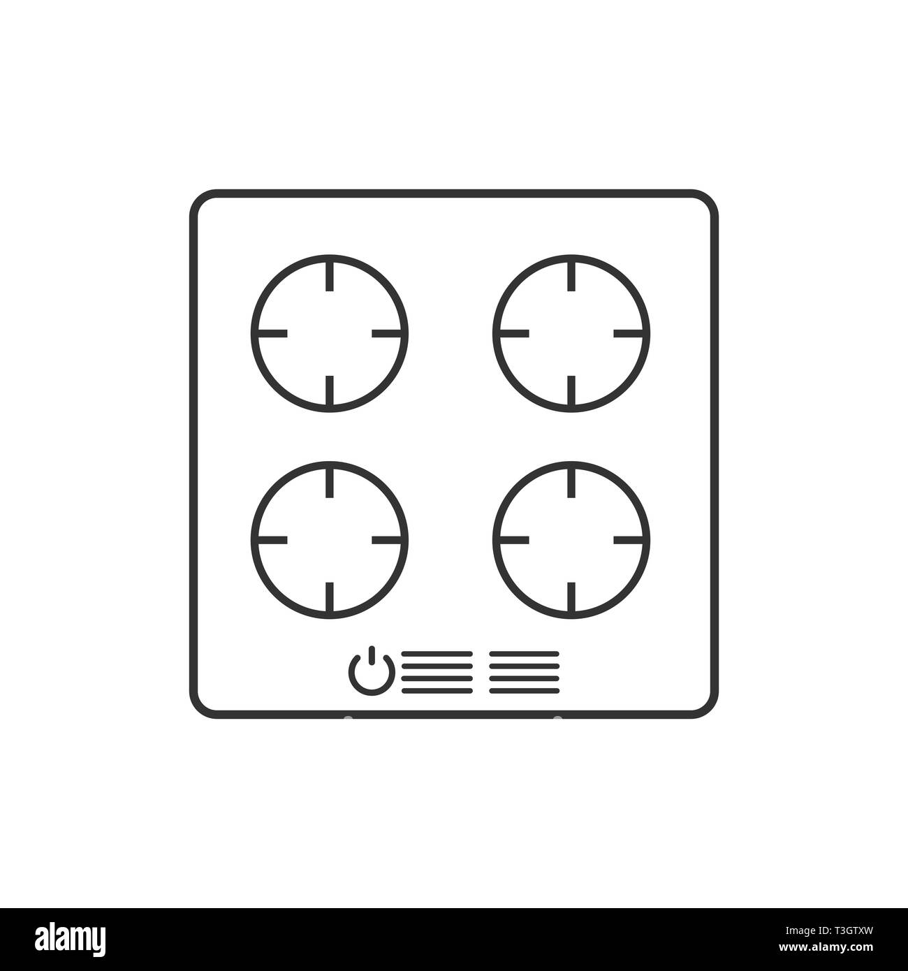 Induction hob symbol hires stock photography and images Alamy