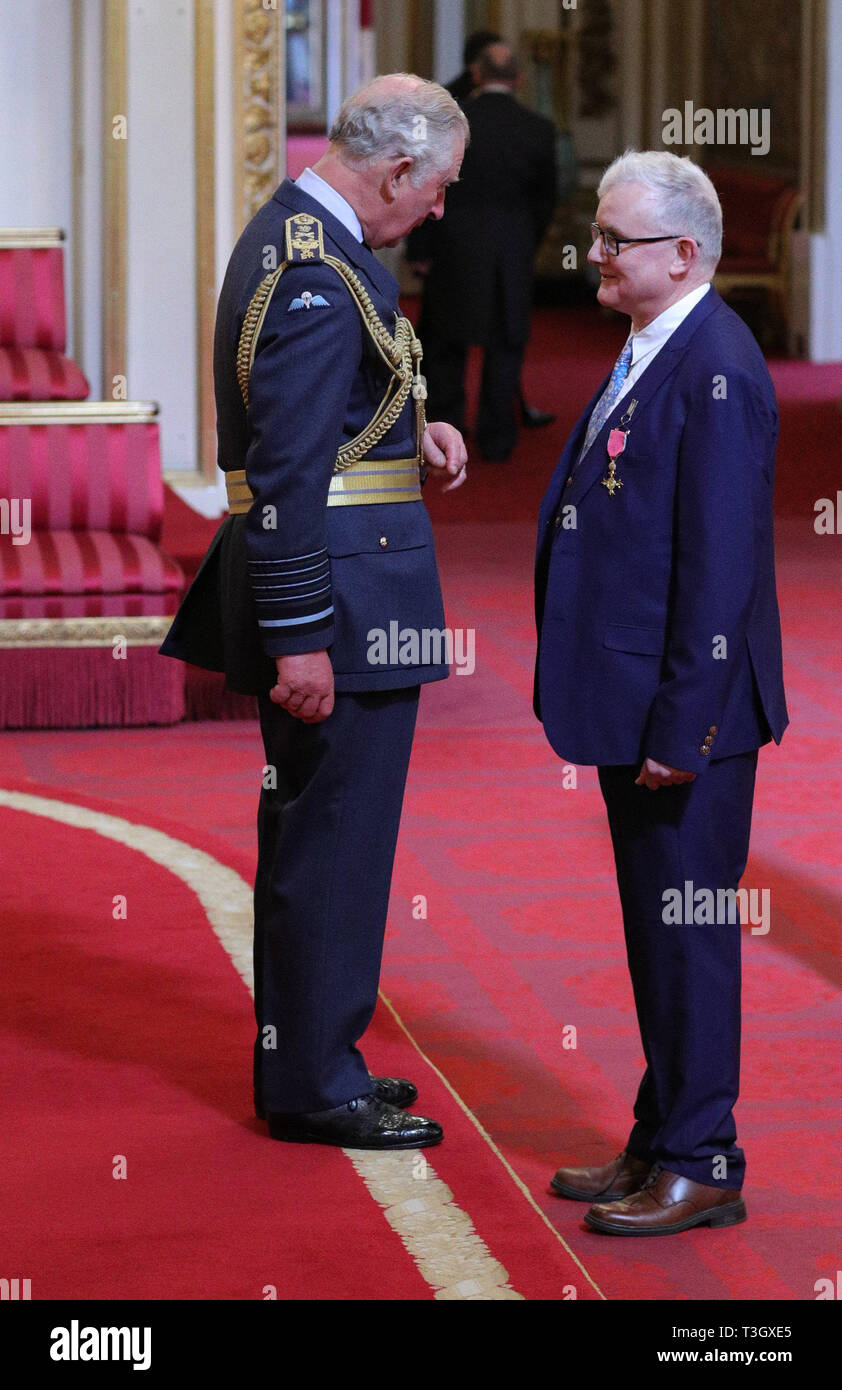 Dr. Malcolm Dick is made an OBE (Officer of the Order of the British