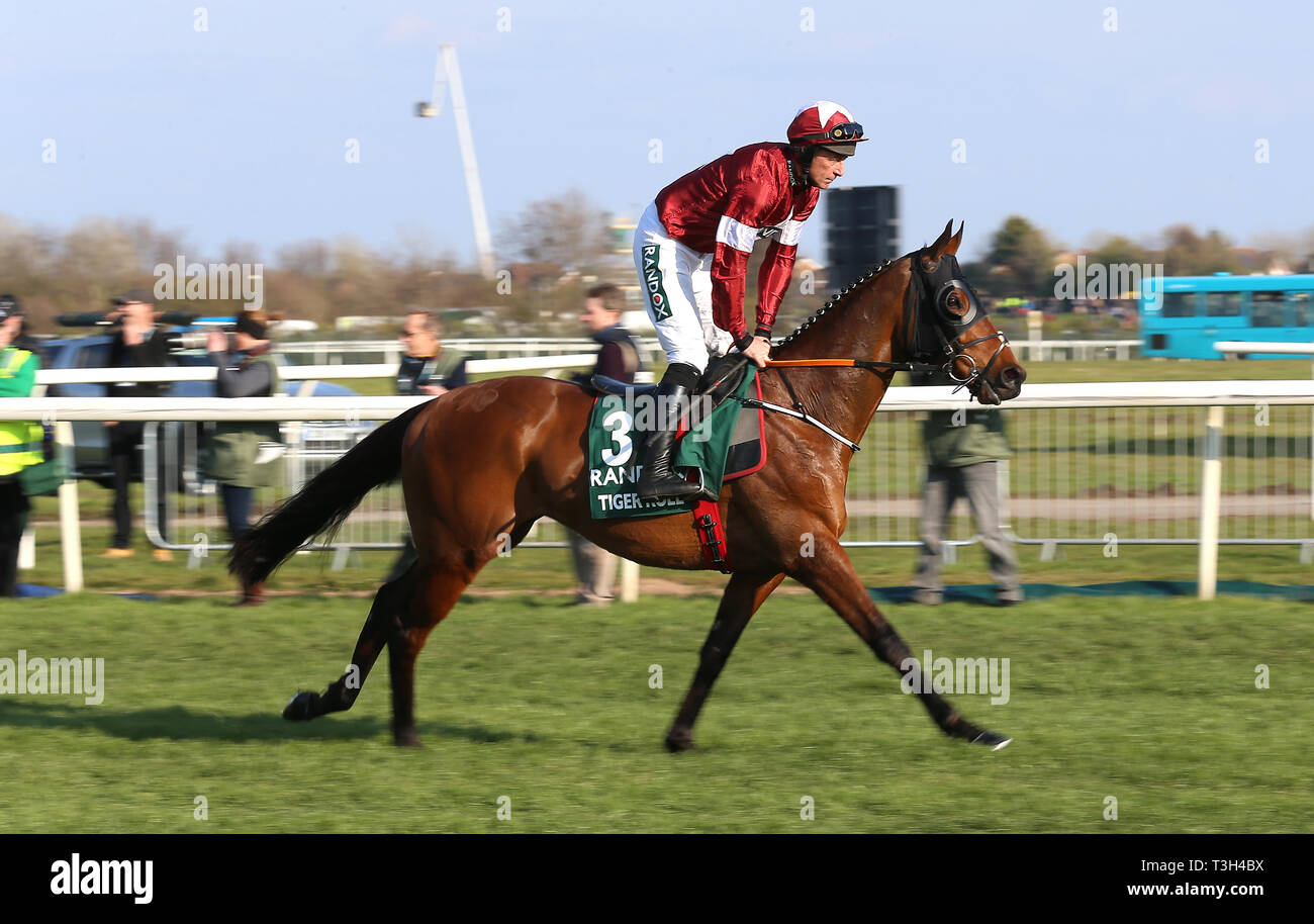 Tiger Roll Ridden By Jockey Davy Russell Wins The Randox Health