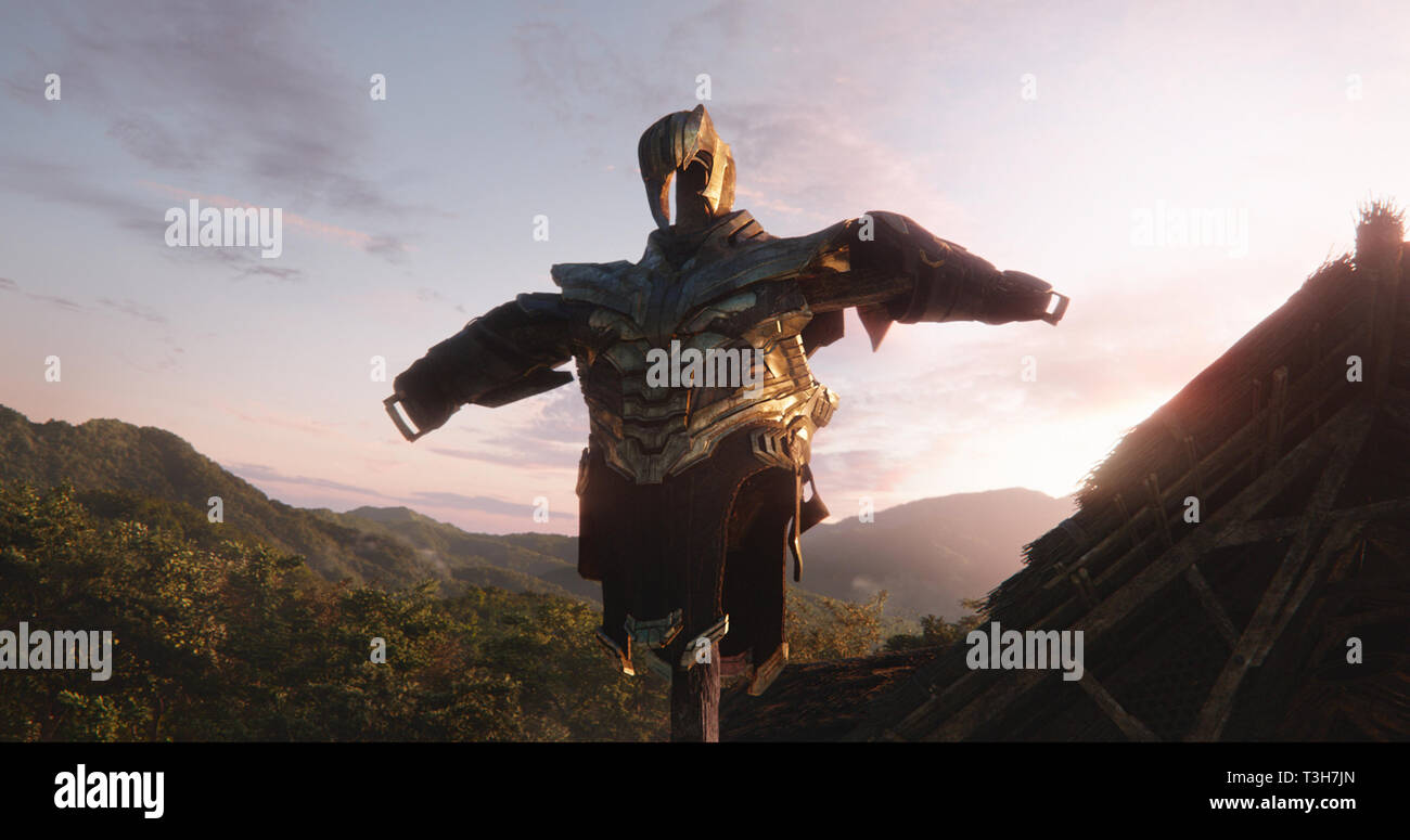 Thanos' armor, 'Avengers: Endgame' (2019)   Photo Credit: Marvel Studios  / The Hollywood Archive Stock Photo