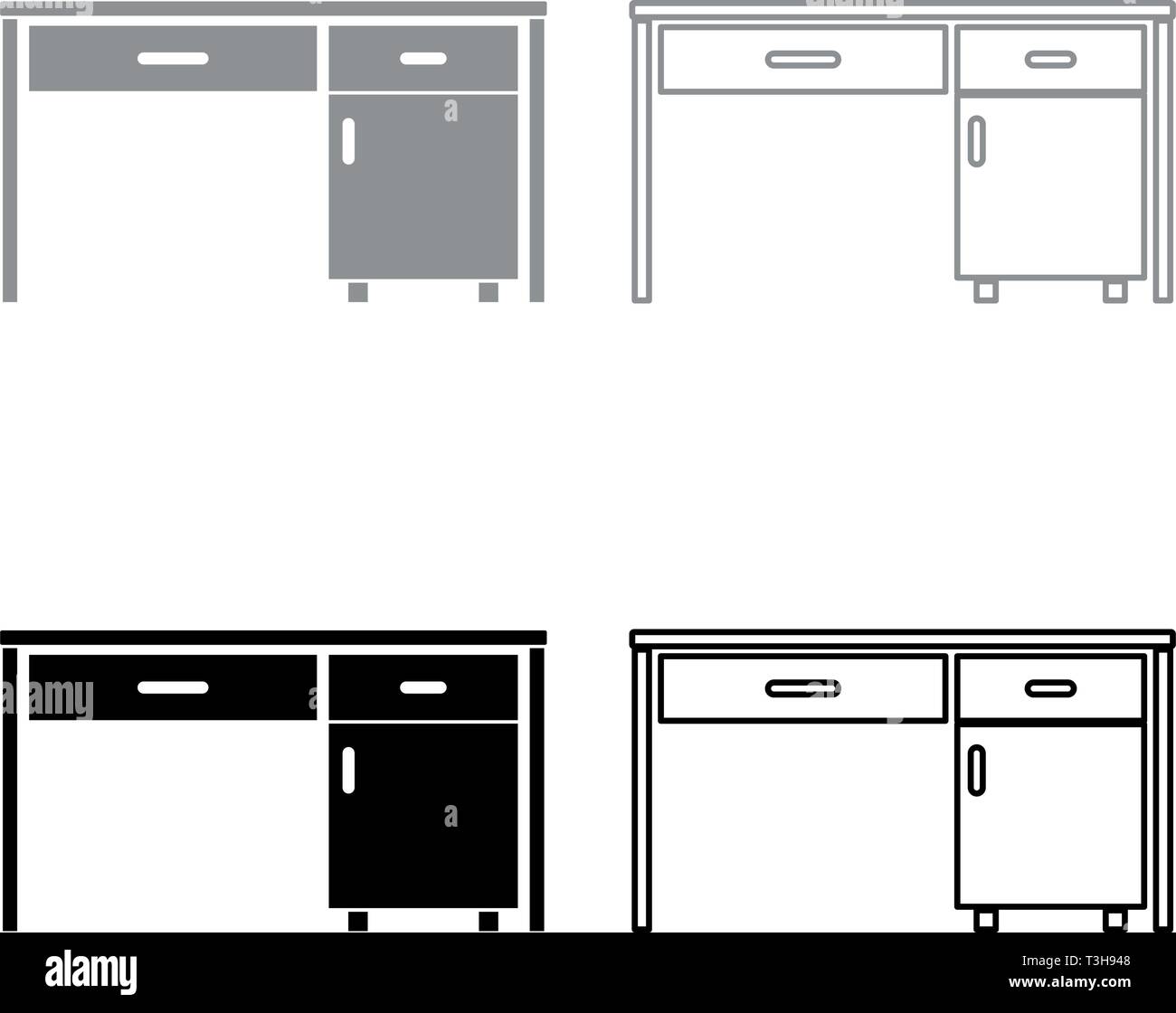 Desk Business office desk Written table Workplace in office concept