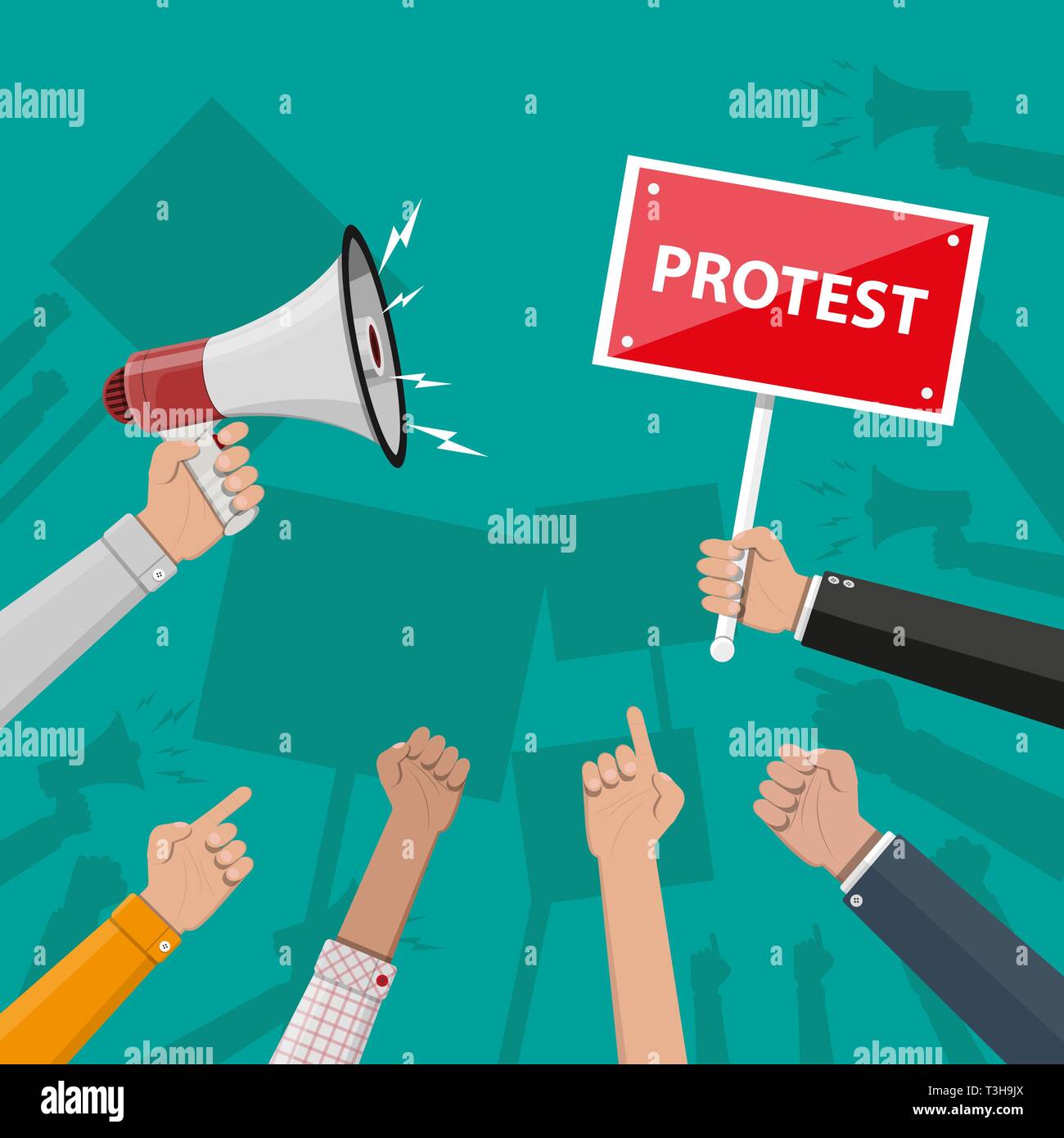 Protest Cartoon
