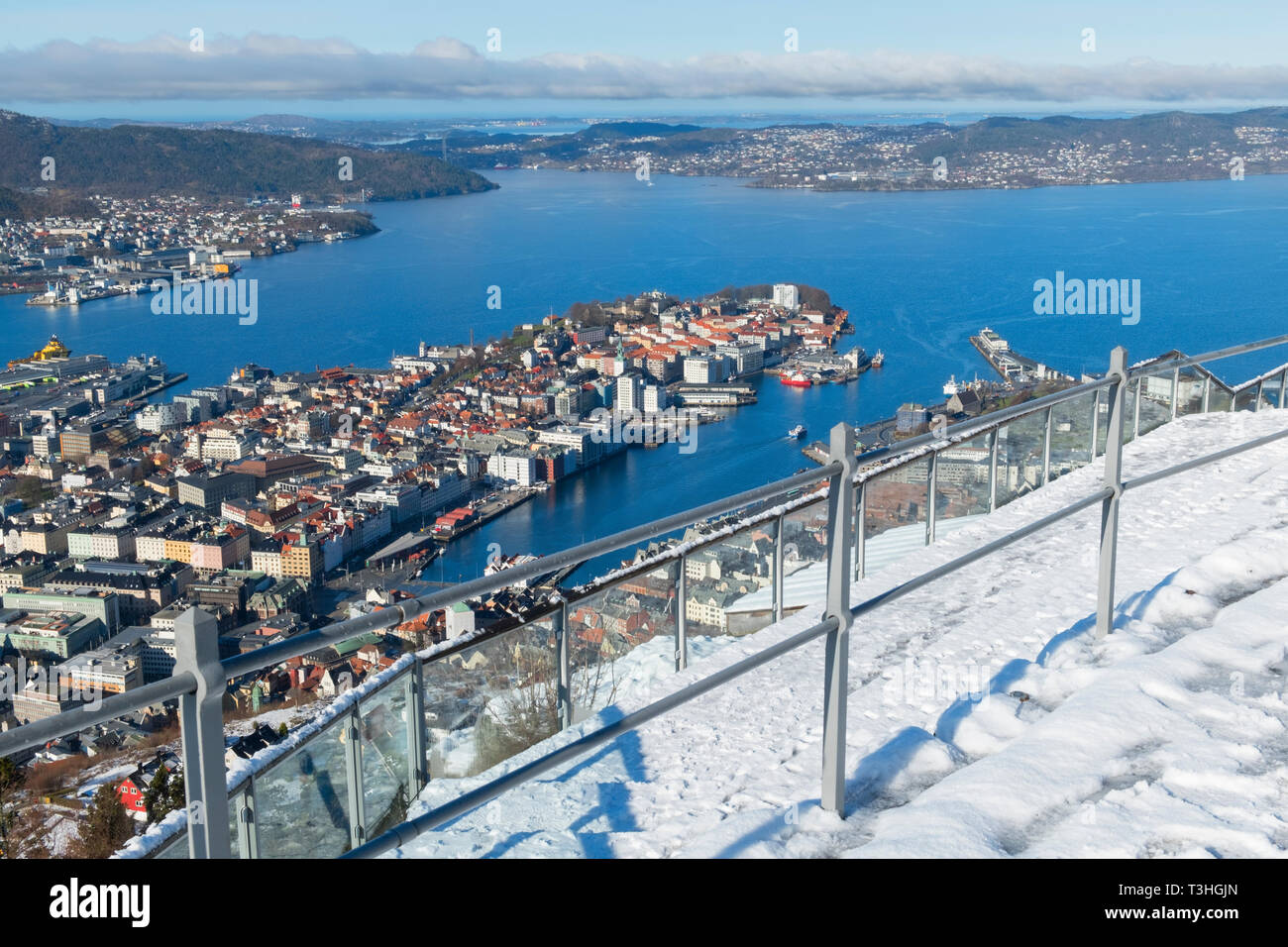City View From Mount Fl yen Bergen Norway Stock Photo Alamy city-view-from-mount-fl-yen-bergen-norway-stock-photo-alamy