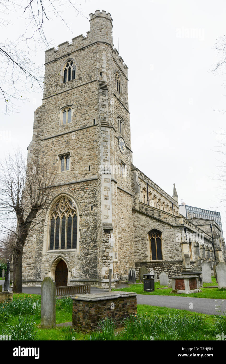 All Saints' parish church, Fulham, London, UK Stock Photo
