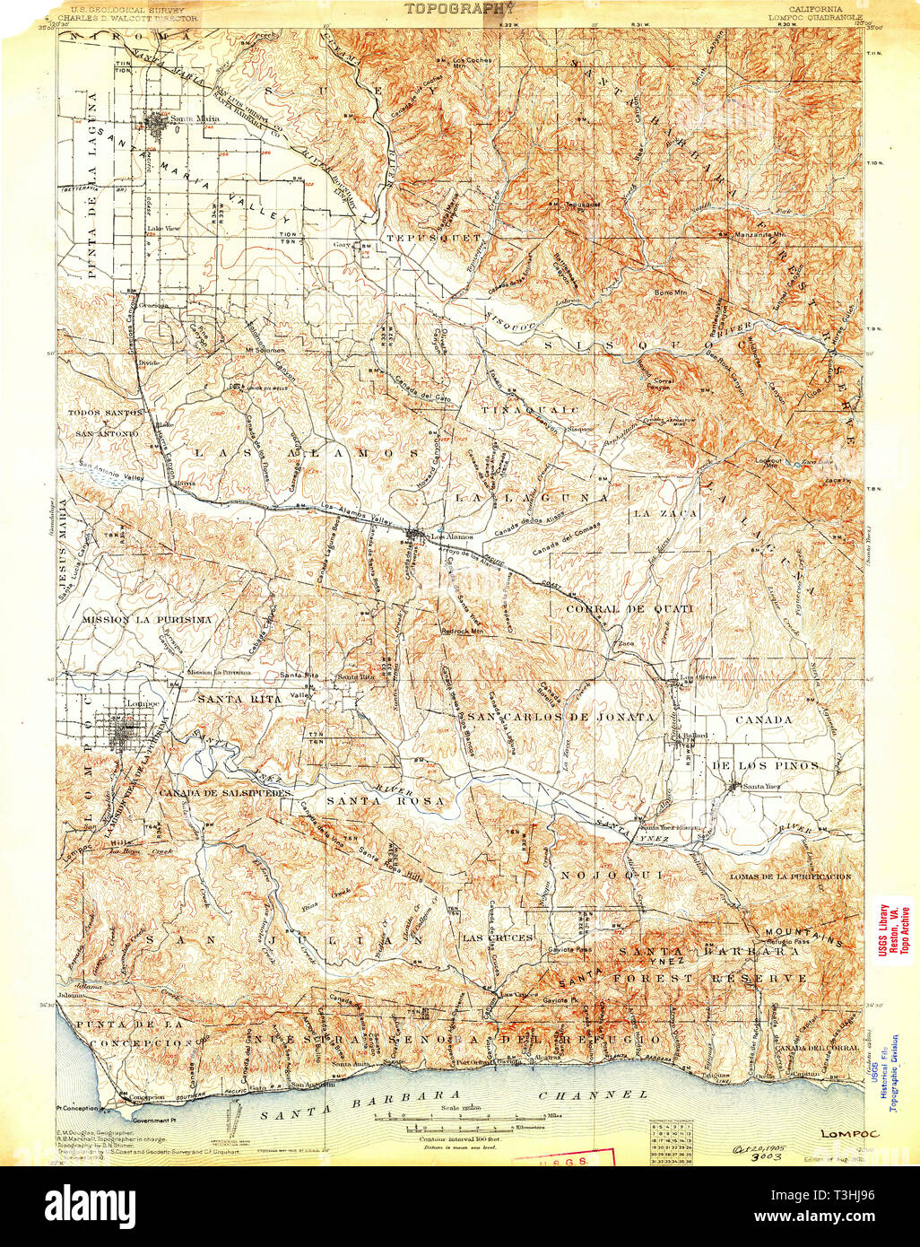 Lompoc map hires stock photography and images Alamy