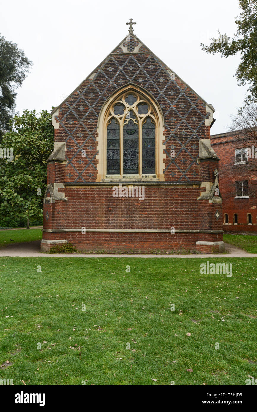 William Butterfield's Tait Chapel in Fulham Palace, the historic house