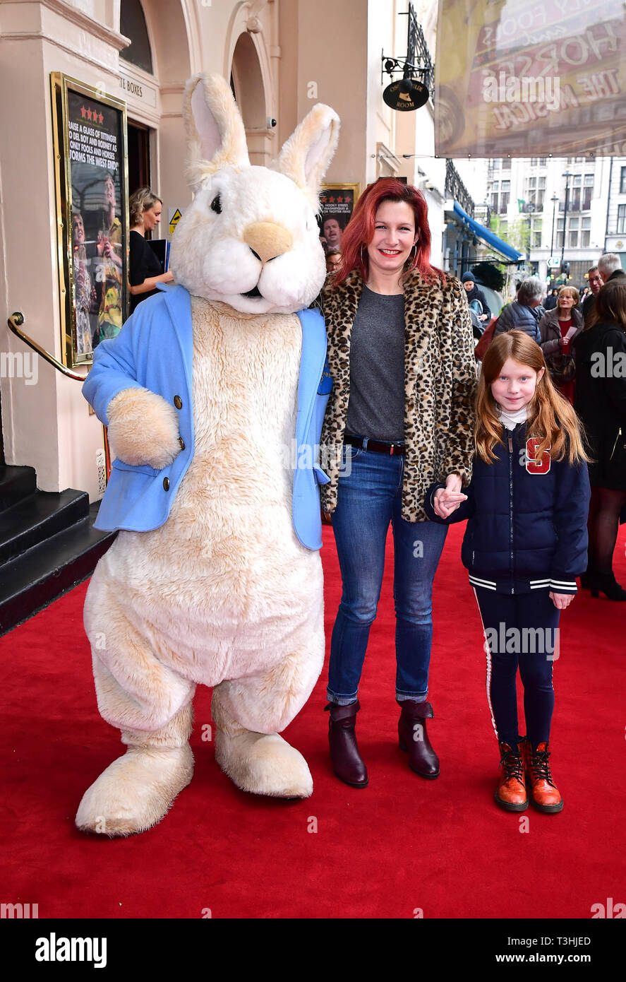Lucy Montgomery and daughter attending the gala performance of Where Is ...
