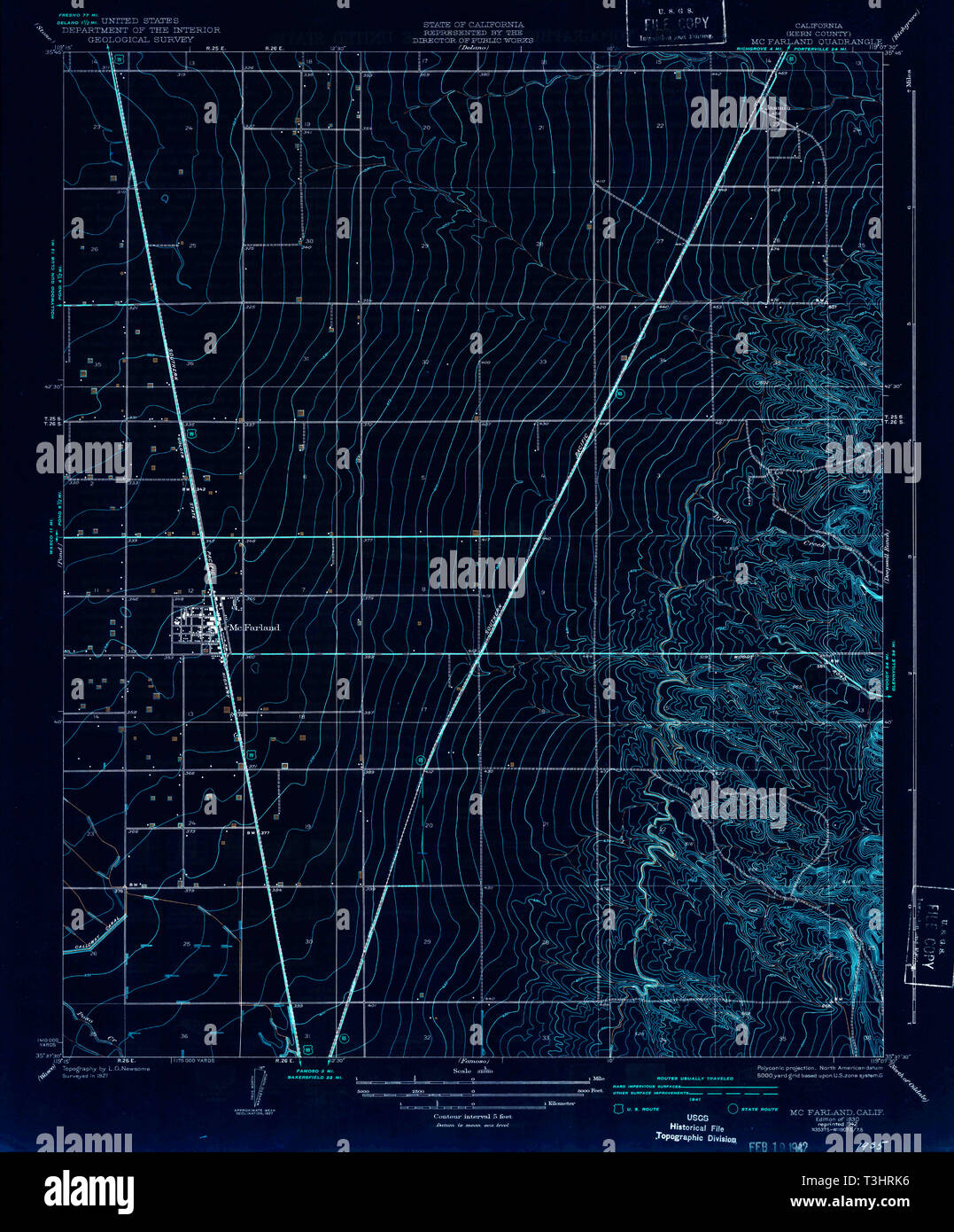 1930 map of california hires stock photography and images Alamy