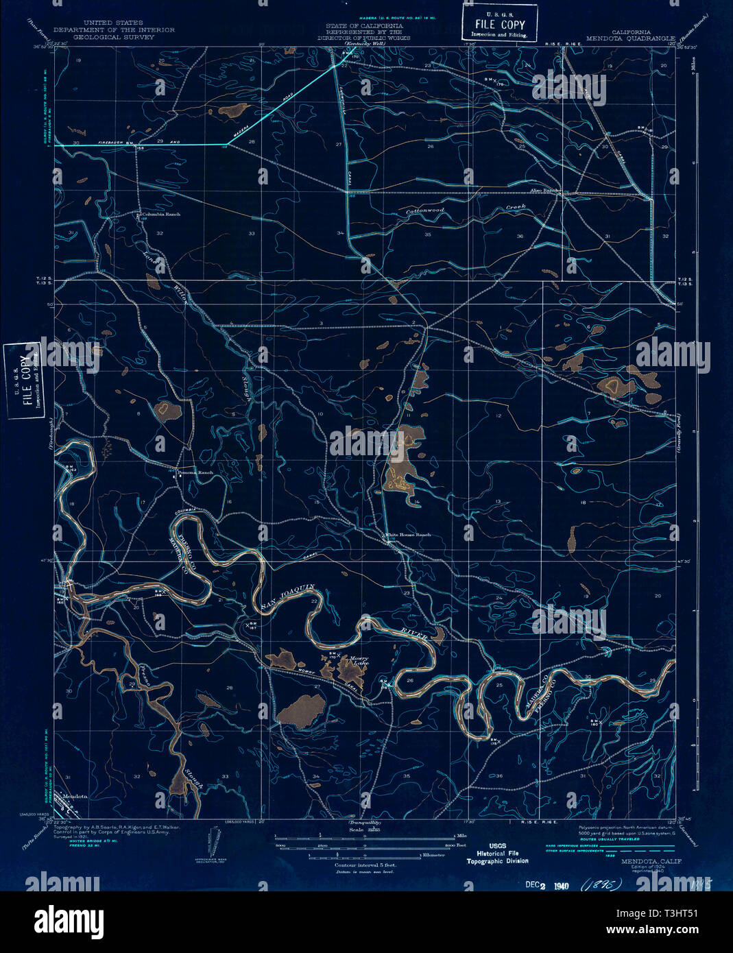 Map of mendota california hires stock photography and images Alamy
