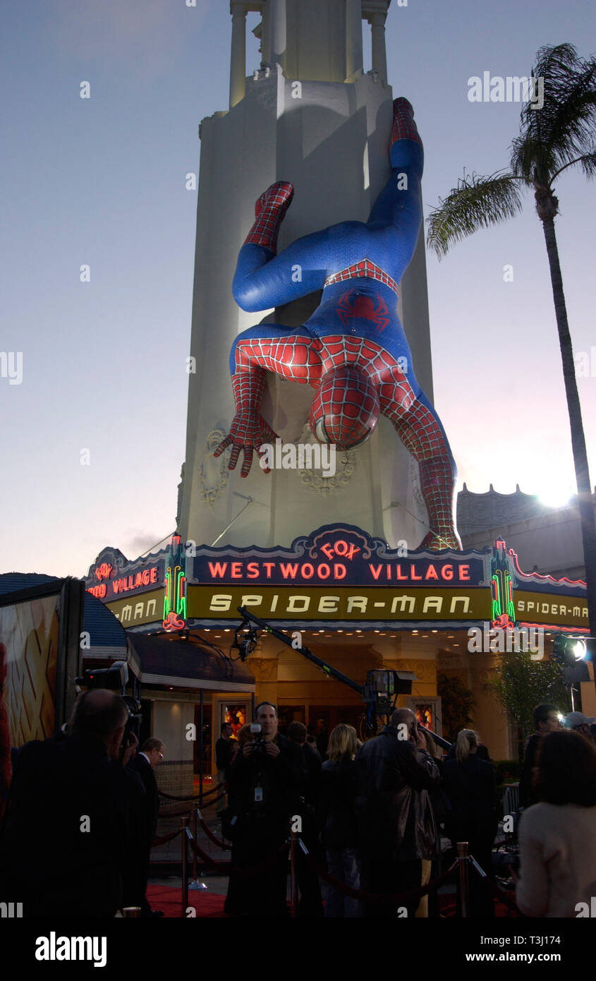 LOS ANGELES, CA. April 29, 2002 Mann Village Theatre in Westwood, CA