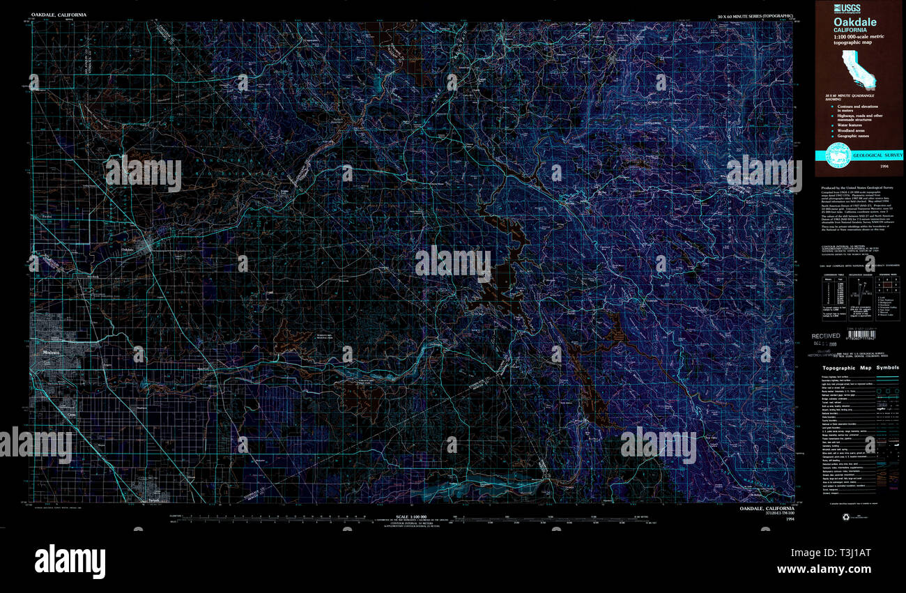 Orinda - California Map Print in Classic, image size:1300x851