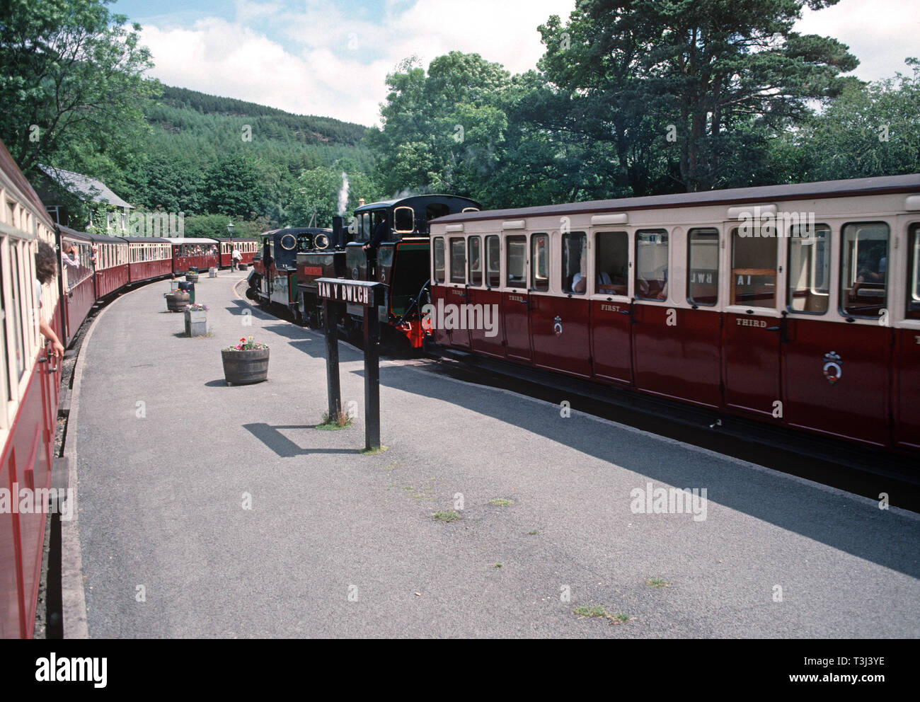 TanYBwlch railway station on the Ffestiniog Railway, Porthmadog to