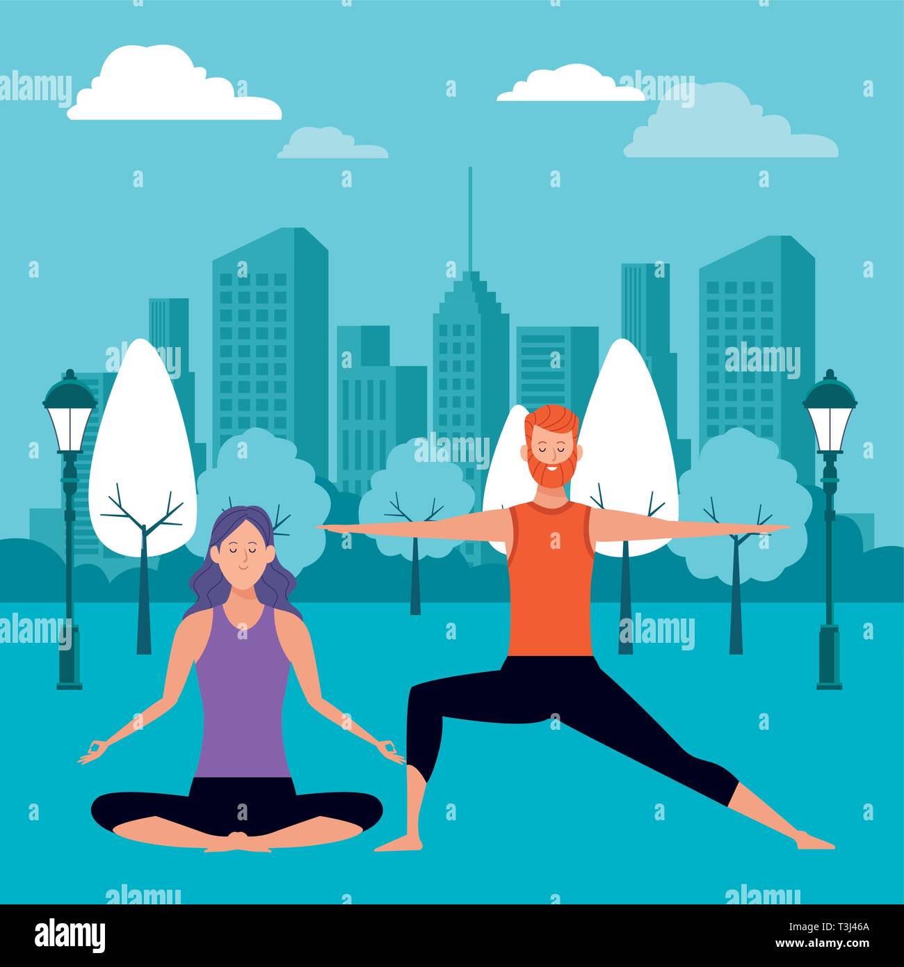 couple yoga poses Stock Vector Image & Art - Alamy couple yoga poses Stock Vector Image & Art - Alamy