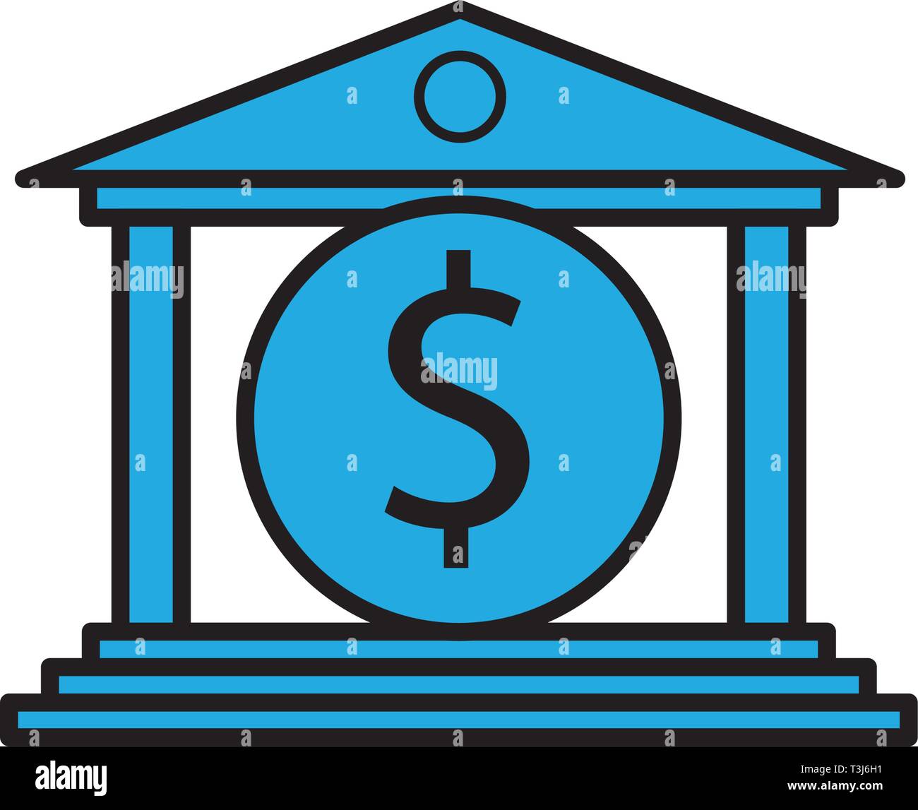 Bank exterior sign Stock Vector Images - Page 2 - Alamy
