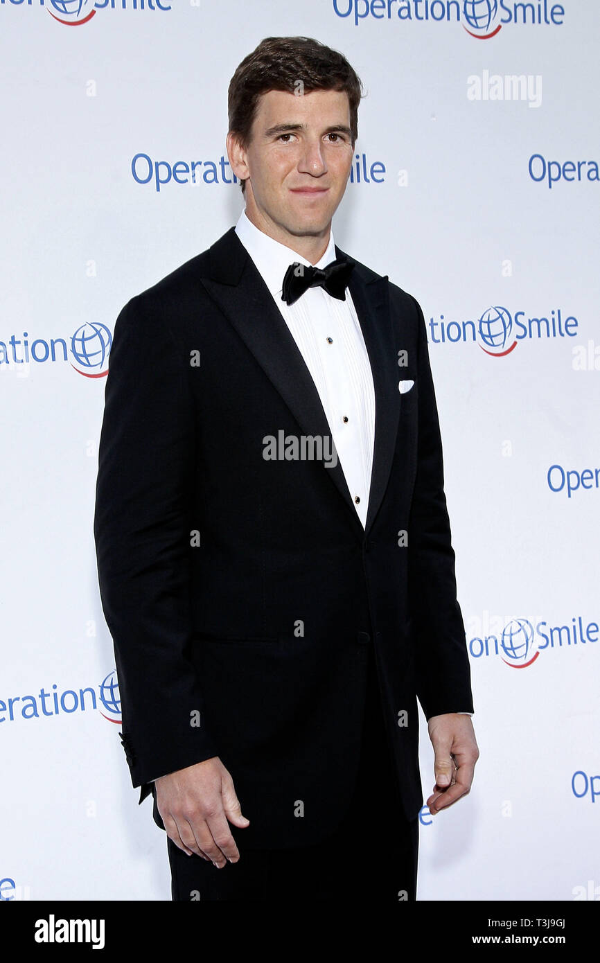 New York, USA. 14 May, 2015.  New York Giants Quarterback, Eli Manning at The 13th Annual Smile Gala at Cipriani 42nd Street on May 14, 2015 in New York, NY. Credit: Steve Mack/S.D. Mack Pictures/Alamy Stock Photo