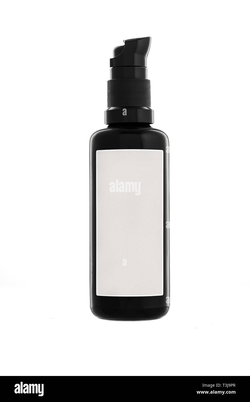 Cosmetic spray bottle isolated on white background Stock Photo - Alamy