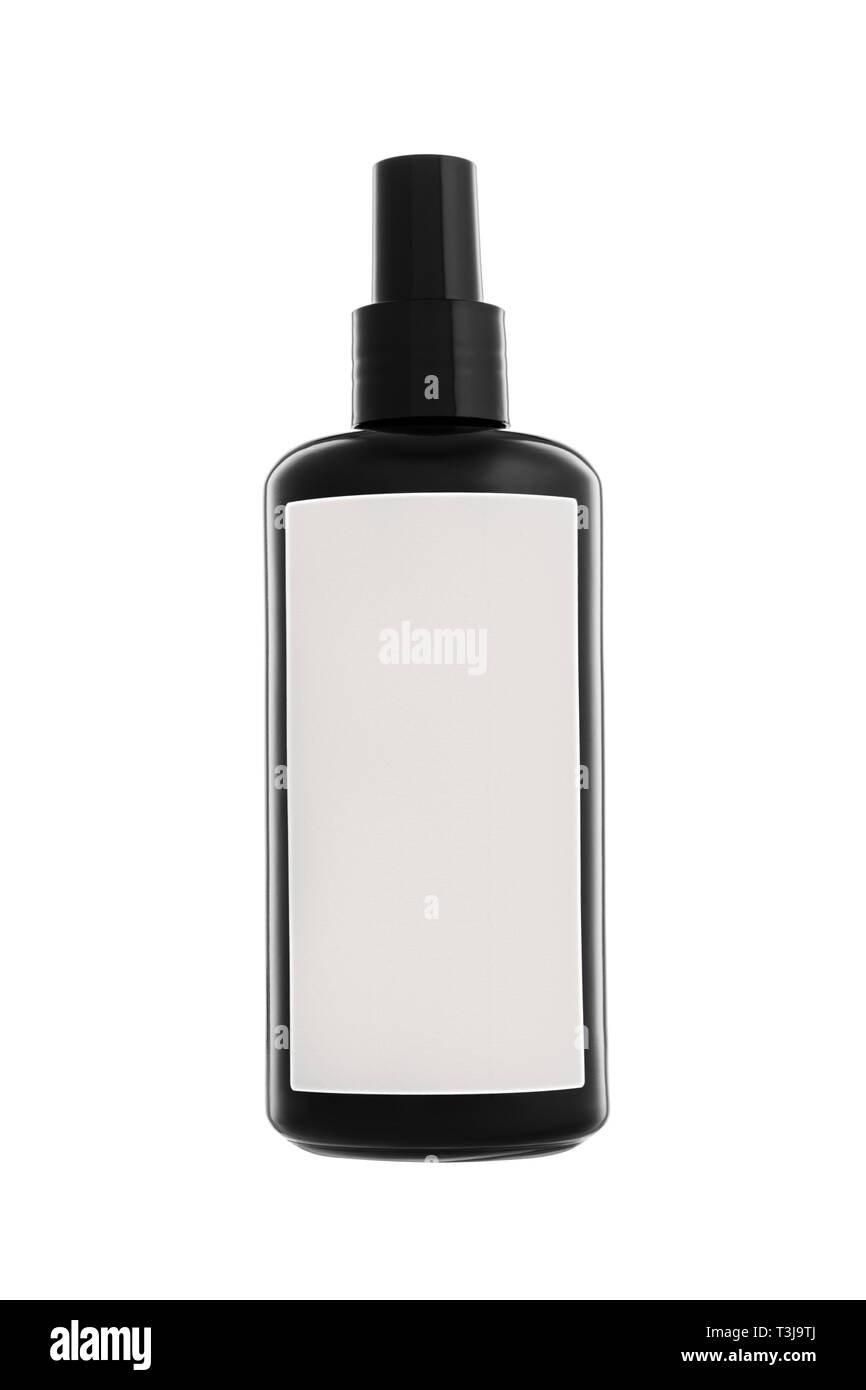 Cosmetic spray bottle isolated on white background Stock Photo - Alamy