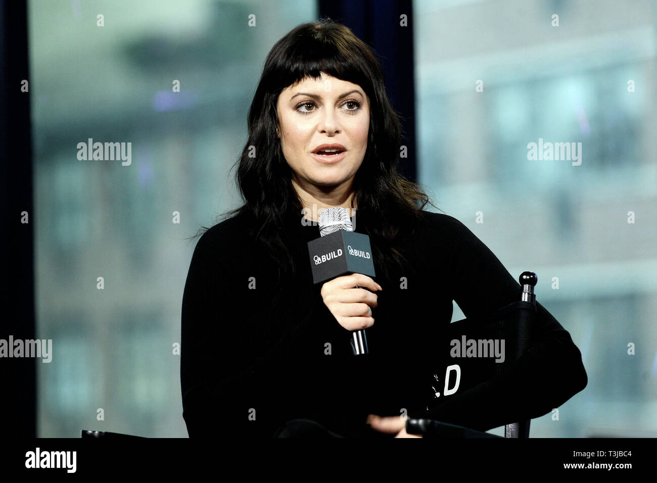 New York, USA. 03 Oct, 2016.  Sophia Amoruso at BUILD Series discussing, her new book 'Nasty Galaxy' at AOL HQ on October 03, 2016 in New York, NY. Credit: Steve Mack/S.D. Mack Pictures/Alamy Stock Photo