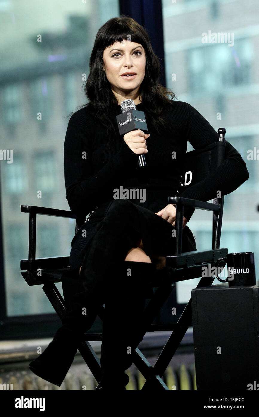 New York, USA. 03 Oct, 2016.  Sophia Amoruso at BUILD Series discussing, her new book 'Nasty Galaxy' at AOL HQ on October 03, 2016 in New York, NY. Credit: Steve Mack/S.D. Mack Pictures/Alamy Stock Photo