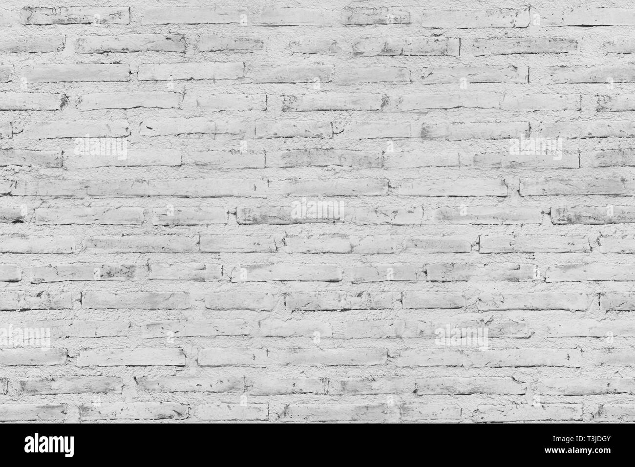 white brick block wall texture pattern for background Stock Photo